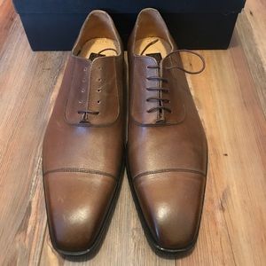 Mercanti Fiorentini Saffiano Oxford (Tan)